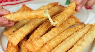 Cigarrete de queijo delicioso bem sequinho e crocante