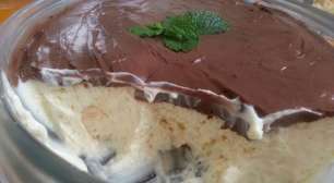 Receita de mousse de limão com chocolate e biscoito