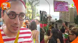 Foliões mostram técnicas para não se perder dos amigos durante o carnaval