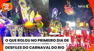 O que rolou no primeiro dia de desfiles do carnaval do Rio