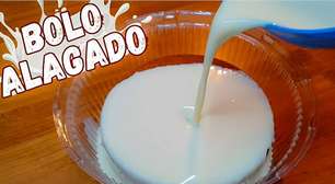 Bolo alagado a receita que está fazendo o maior sucesso na internet