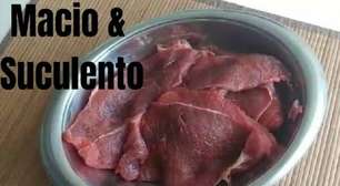 Agora no seu almoço só vai ter bife macio e suculento com essa dica sensacional