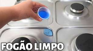 Misturinha para limpar fogão e tirar toda aquela gordura impregnada do almoço