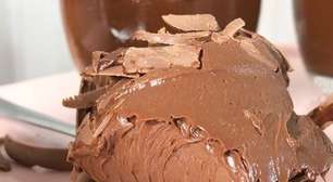 Sobremesa prática: mousse de nutella