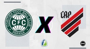 Coritiba x Athletico: escalações, desfalques, retrospecto, onde assistir, arbitragem e palpites