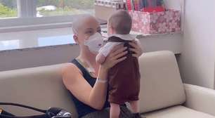 Fabiana Justus mostra encontro emocionante com o filho no hospital; veja vídeo