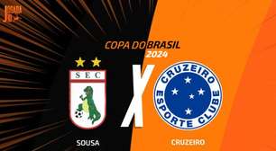 Sousa x Cruzeiro, AO VIVO, com a Voz do Esporte, às 17h45
