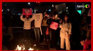 Israelenses protestam em Jerusalém para que governo negocie com Hamas libertação de reféns