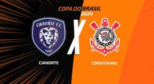 Cianorte x Corinthians, AO VIVO, com a Voz do Esporte, às 18h30