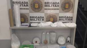 Fresta da janela entrega refinaria de cocaína na Região Metropolitana de Porto Alegre
