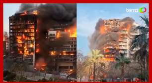 Incêndio de grandes proporções em prédios residenciais deixa 4 mortos em Valência, na Espanha