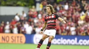 David Luiz está fora do jogo entre Flamengo e Fluminense