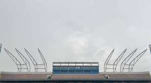 Arena Barueri fica alagada após chuvas antes de Palmeiras x Mirassol; veja imagens