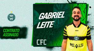 Coritiba anuncia contratação do goleiro Gabriel Leite, ex-Bangu