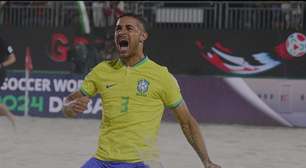 Brasil x Itália na final da Copa do Mundo de Futebol de Areia: veja horário e onde assistir