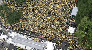 USP estima 185 mil pessoas em ato de Bolsonaro; governo de SP fala em 600 mil