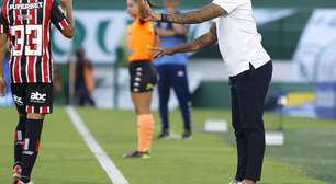 'Vamos brigar  jogo a jogo pela nossa classificação'; diz Carpini após empate do São Paulo