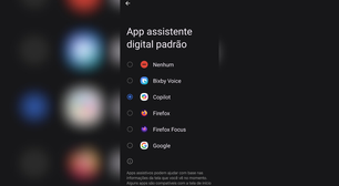 Copilot Beta pode ser usado como assistente padrão no Android