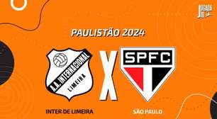 Inter de Limeira x São Paulo, AO VIVO, com a Voz do Esporte, às 20h