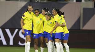 Brasil goleia o Panamá e garante a melhor campanha do Grupo B da Copa Ouro Feminina