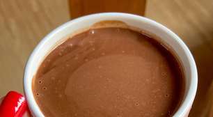 Chocolate quente sem leite condensado com receita fácil