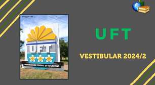 Vestibular 2024/2 da UFT: inscrição está aberta