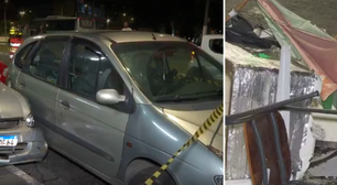 Motorista passa mal, invade calçada e atropela 5 pessoas em frente a terminal de ônibus em São Paulo