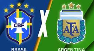 Brasil x Argentina: Onde ver e escalações do jogo da Copa Ouro