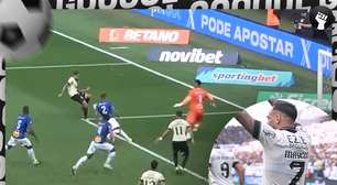 VÍDEO: Maycon abre o palcar em gol do Corinthians contra o Santo André