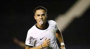 Atacante celebra gol marcado e comenta aparição de António Oliveirasurebet calculatorvitória do Corinthians Sub-17