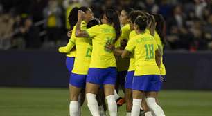 Brasil goleia a Argentina e avança à semifinal da Copa Ouro Feminina