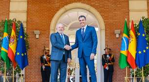 Lula recebe presidente da Espanha para discutir guerras e acordo comercial