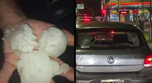 Após granizo gigante na Argentina e Uruguai, tempestades com vendavais ameaçam RS