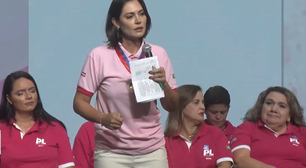 'Nós amamos vocês, homens', diz Michelle Bolsonaro em discurso após Dia da Mulher