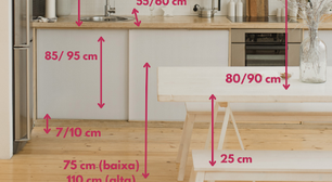 Altura de Bancada de Cozinha: +10 Ideias para o Seu Projeto