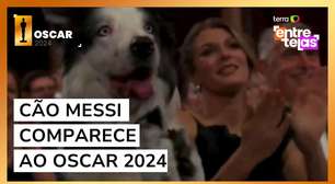 Cachorro Messi rouba a cena no Oscar 2024
