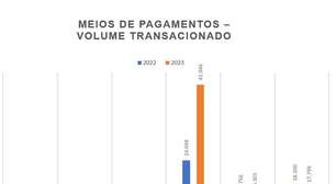 Pix foi o meio de pagamento mais usado no Brasil em 2023