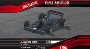 CriaPubli Indy Classic: Alexandre Rigon vira o jogo na última volta em Gateway