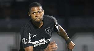 Júnior Santos dedica classificação do Botafogo à torcida: 'Empurraram a gente'