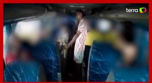 Câmera mostra terror vivido por passageiros feitos reféns em ônibus no RJ
