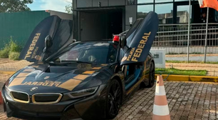 Carro de luxo avaliado em R$ 1 milhão é usado pela Polícia Federal de Palmas como viatura