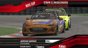 AMIKA MX5 Cup: Grande estreia em Summit Point tem vitórias de Jamison Sampaio