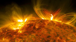 Erupção solar 40 vezes maior que a Terra atinge Mercúrio