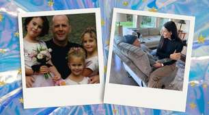 Demi Moore presta uma homenagem ao seu ex, Bruce Willis, que luta contra demência