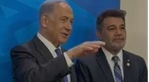 Netanyahu recebe terceiro político da oposição a Lula em uma semana