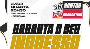 Santos x RB Bragantino: Saiba como comprar o ingresso para a semifinal