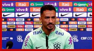 'Nosso papel também é servir de exemplo', diz Danilo ao ser questionado sobre Robinho e Daniel Alves