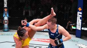 UFC Vegas 89: Rose Namajunas suporta pressão e vence Amanda Ribas