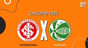 Internacional x Juventude, AO VIVO, com a Voz do Esporte, às 20h