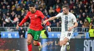 Portugal perde para Eslovênia no retorno de Cristiano Ronaldo